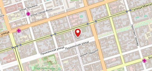 Березовый двор на карте