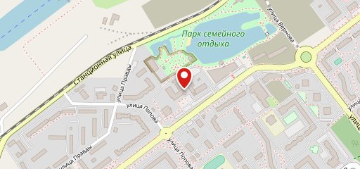 Берлога на карте