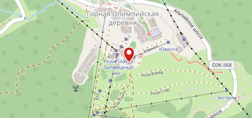 Берлога на карте