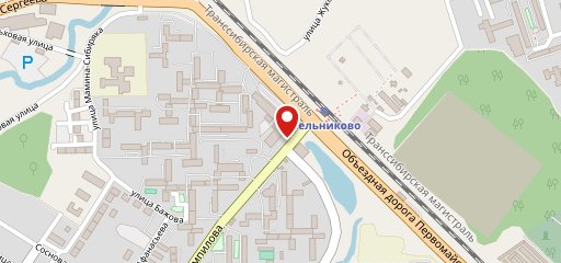 Берлога на карте