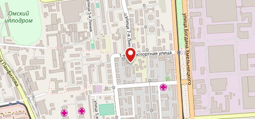 Берлога на карте