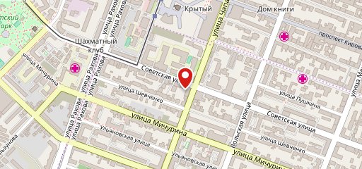 Берлога на карте