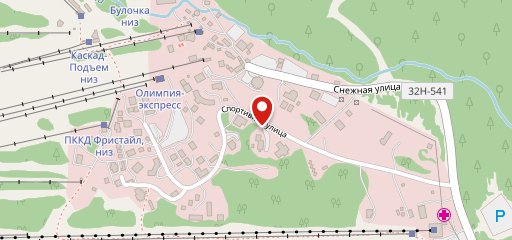 Берлога на карте