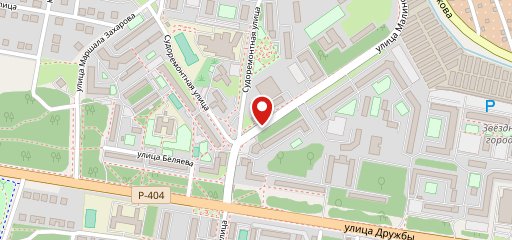 Берлога на карте