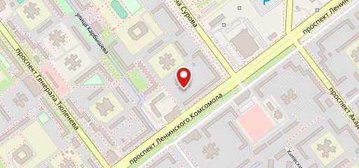 Берлога на карте