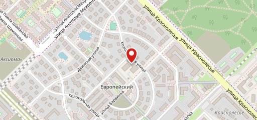Берлога на карте