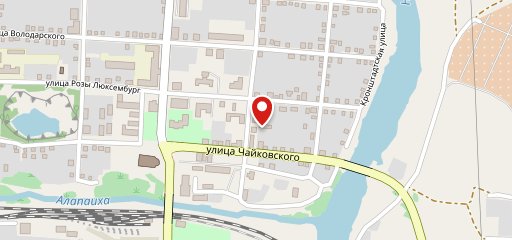 Берёзка на карте