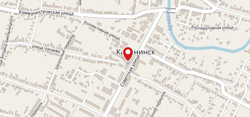 Берёзка на карте