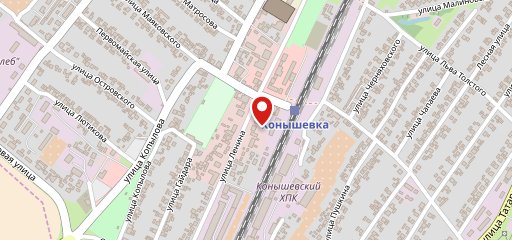 Берёзка на карте