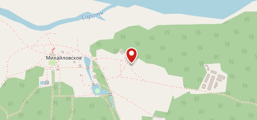 Берёзка на карте