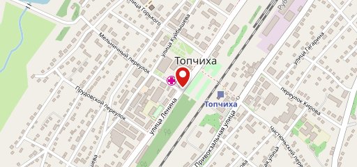 Берёзка на карте