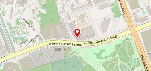 Берёза на карте