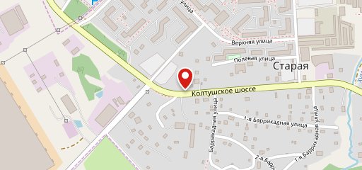 Березка на карте