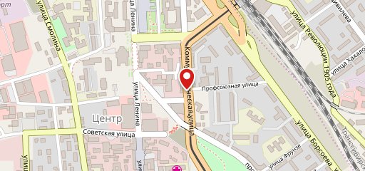 Берёзка на карте