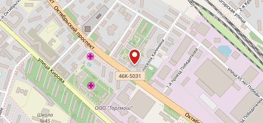 БЕЗЕ, сеть кафе на карте