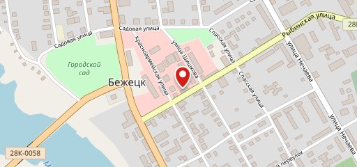 Бежецкий верх на карте