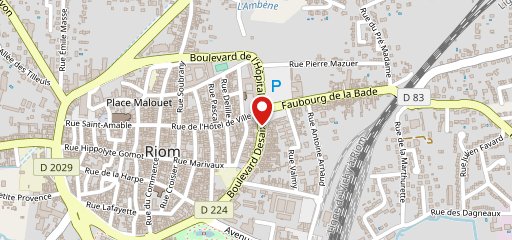 BHV 2.1 restaurant et bistrot a vin на карте