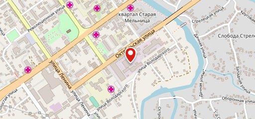 Библиотека Кафе Старый Оскол на карте