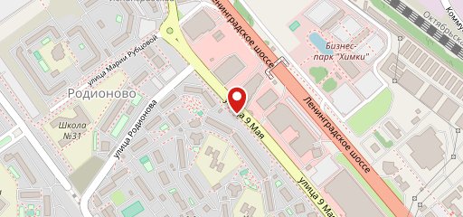 Big Bro Химки Мужская парикмахерская на карте