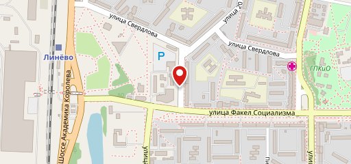 Школа бильярда на карте