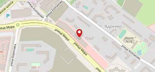 Биллиард Холл на карте