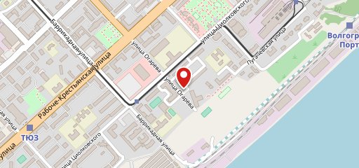 Бильярдная на Огарёва на карте