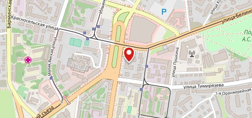 Бирчас на карте
