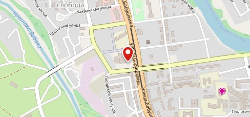 Birch на карте