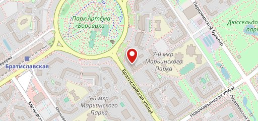 Биротека на карте