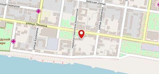 Бирюза на карте