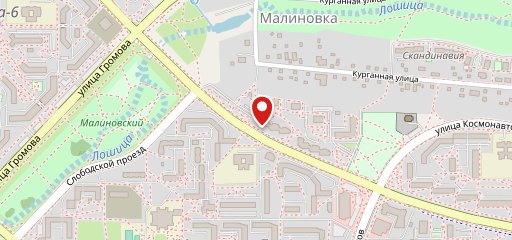 Бизон на карте