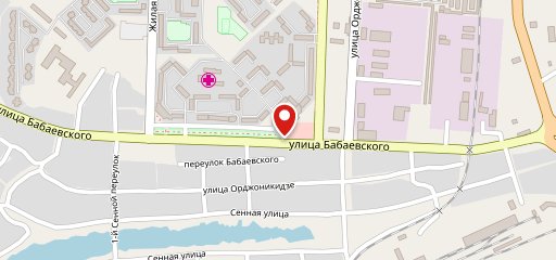 Магазин фастфудной продукции в Ленинском районе на карте