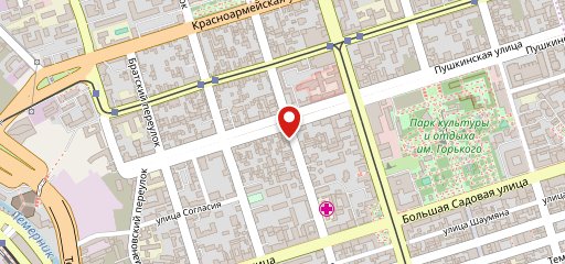 Гаврош на карте