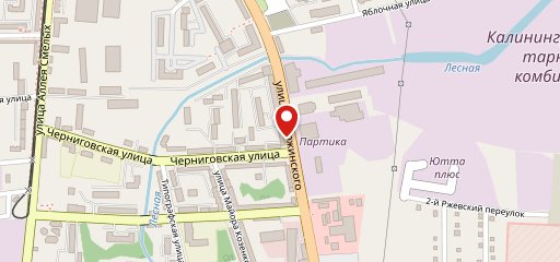 Бистро, Кафе на карте