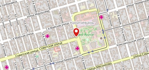Бистро, кафе ООО "Трио" на карте