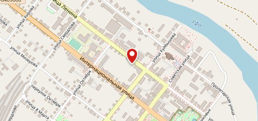 Бистро кафетерий на карте