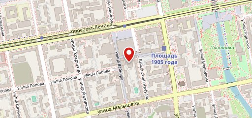 Бистро Хруст на карте