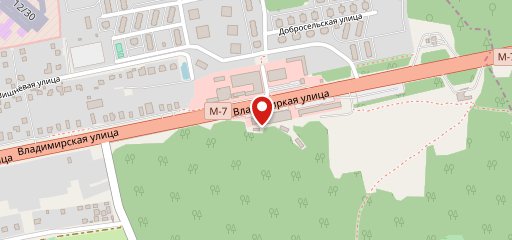 Шаурма на углях на карте