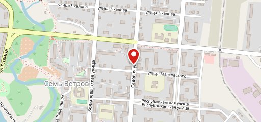 Бистро на Садовой на карте