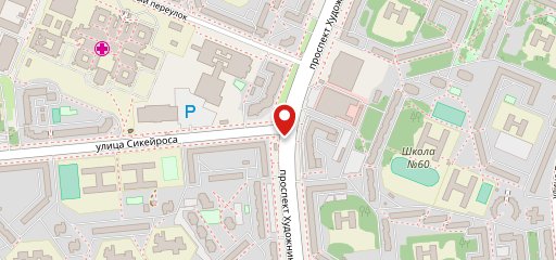 Бистро на проспекте Художников, 10Б на карте