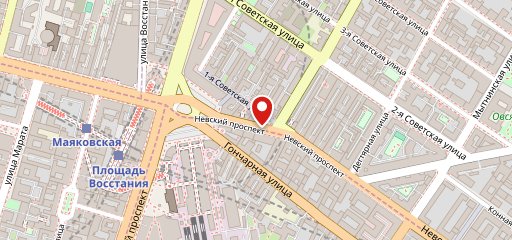Бистро на Невском проспекте, 124А на карте