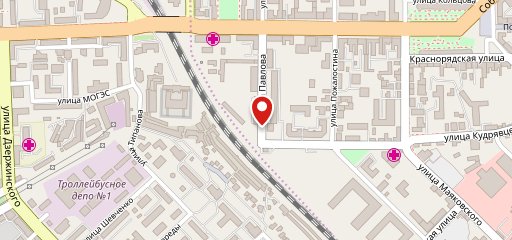 Бистро на Павлова на карте
