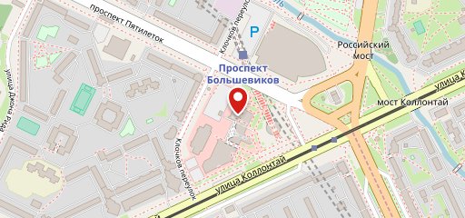 Бистро на проспекте Пятилеток на карте