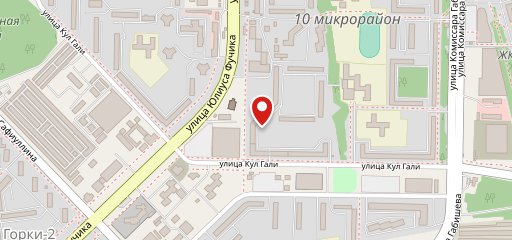 Бистро на ул. Юлиуса Фучика, 103а на карте