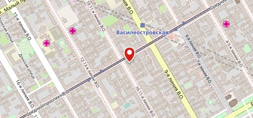 Бистро Под гвоздем на карте