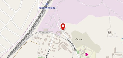 Кафе быстрого питания на карте