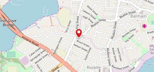 Bites Burger Rozelle на карте