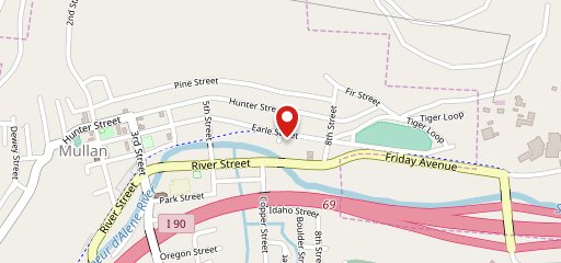 Bitterroot Cafe на карте