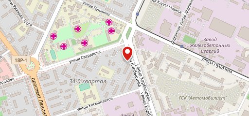 Бизнес-Клуб на карте