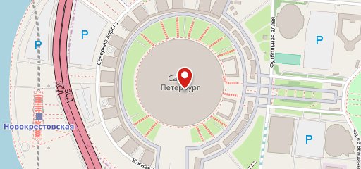 Бизнес-клуб Зенит на карте